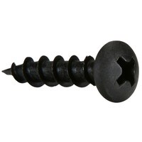 Main product image for #8 x 3/4" Deep Thread Pan Head Screws Black 100 Pcs. 081-422